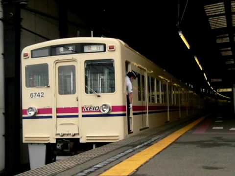 京王6030系 橋本入線→幕回し