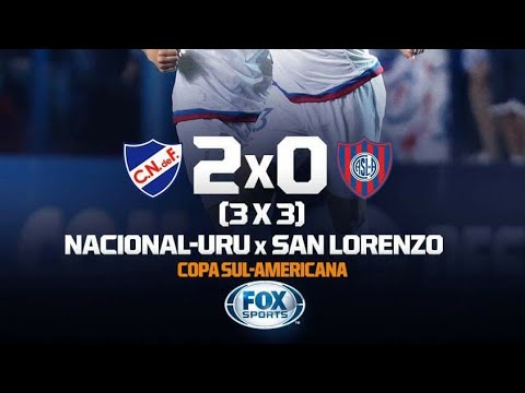 Nacional 2 x 0 San Lorenzo - Gols e Resumo - Sul-A...