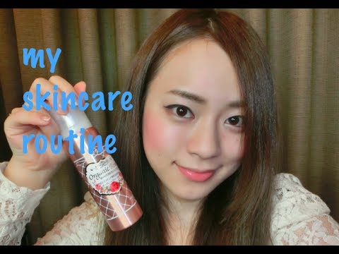 my skincare routineスキンケアルーティーン　with 明色化粧品