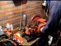 starting kubota knd3 single sylinder stationaire engine