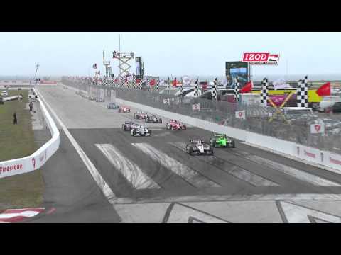 st - James Hinchcliffe wins the race on on the streets of St Petersburg.