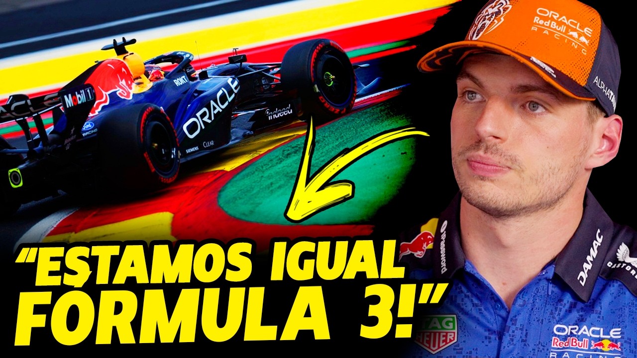 MAX VERSTAPPEN SOLTA O VERBO APÓS P2 NA CLASSIFICAÇÃO PARA O GP DA BÉLGICA | FÓRMULA 1