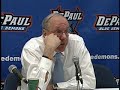 Depaul Post Press Conference - Jim Boeheim Jan. 30, 2008 Depaul Post Press Conference - Jim Boeheim Jan. 30, 2008