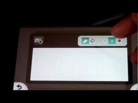 how to draw with the wii u gamepad