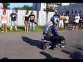 motozraz velke kapusany HIDI MIKI (HU) streetfighter stunt