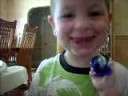 Dylan and Hannah saying hi to family =0)