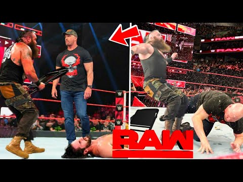 “Stone Cold” Steve Austin Attacking Braun Strowman ? WWE Raw 09 September 2019 Highlights !