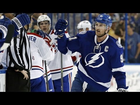 Video: Stamkos scores hat trick vs Montreal