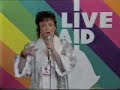 Live Aid 1985 Janice Long - Status Quo Interview