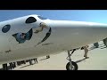 Virgin Glactic White Knight II and Richard Branson Interview