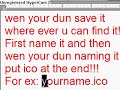 How to make your own icon on windows!! How to make your own icon on windows!!