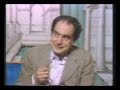 Italo Calvino - Interviews, pt. 4