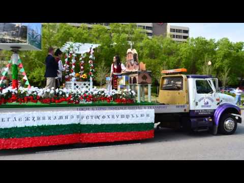 Norfolk NATO Festival - 60th Annual Parade of Nations 2013 - Bulgarian Float