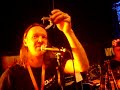 Kai Hahto talking about the new Pearl Demon Drive pedal at Finnish Metal Expo 2009.