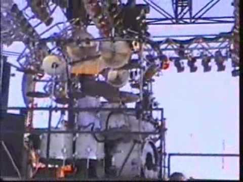 Mc Hammer's Drummer T Soupa Playing Lets Get It Started LIVE 