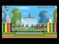 New Super Mario Bros. Wii - first playthrough - World 1, Level 4, 1st revisit