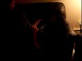 He thought he had the uper hand but she had him by the balls