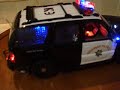1/18 California Highway Patrol K-9 SUV Over 50 Lights SIREN