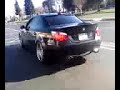 bmw 545i quad exhaust part 1 bmw 545i quad exhaust part 1