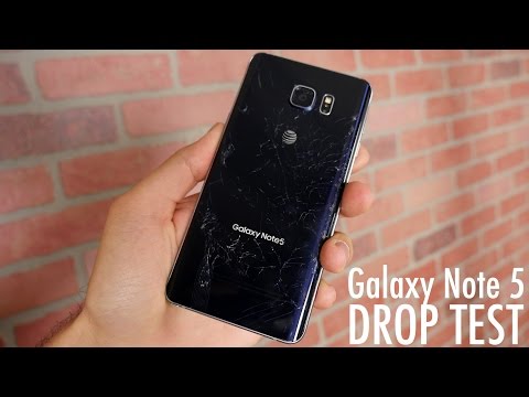 Shatter-prone glass back on the Note5