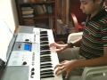 Aravind Krishna playing yellow bird in yamaha PSR E413 keyb