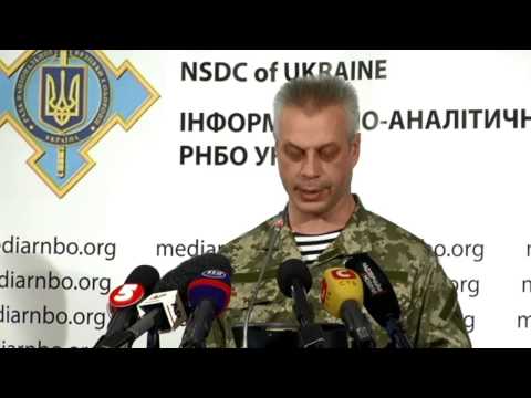 Брифинг спикера СНБО 09.10 (видео)