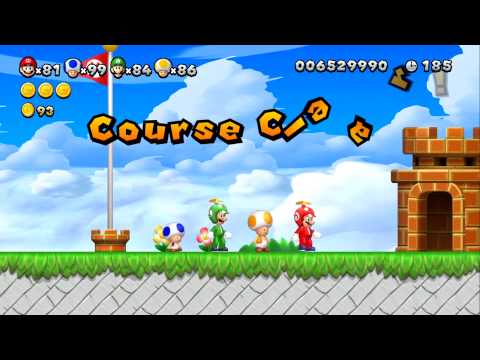 New Super Mario Bros. U - Superstar Road - Part 3