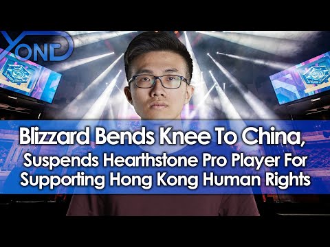Blizzard suspende un jugador profesional de Hearthstone Pro por apoyar a Honk Kong ENG