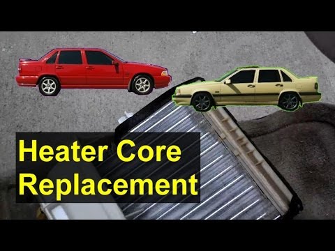 how to drain volvo radiator