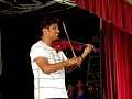 Bhalabaskaran violine at UKKCA Anual Convention 2008 at Kent