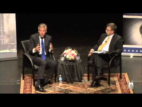jon huntsman - Gov. Jon Huntsman Jr. discusses America's role in the world with Duke University Political Science Professor Peter Feaver. The talk,
