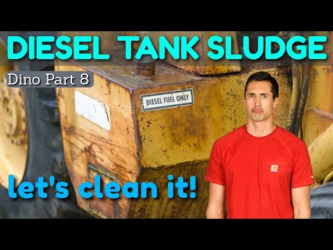 video-linktoworks-Cleaning the INSIDE of a Diesel Fuel Tank on a Backhoe...