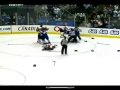 Toronto Maple Leafs-Philadephia Flyers preseason fights 19-09-09