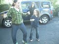 little kid doing soilder boy