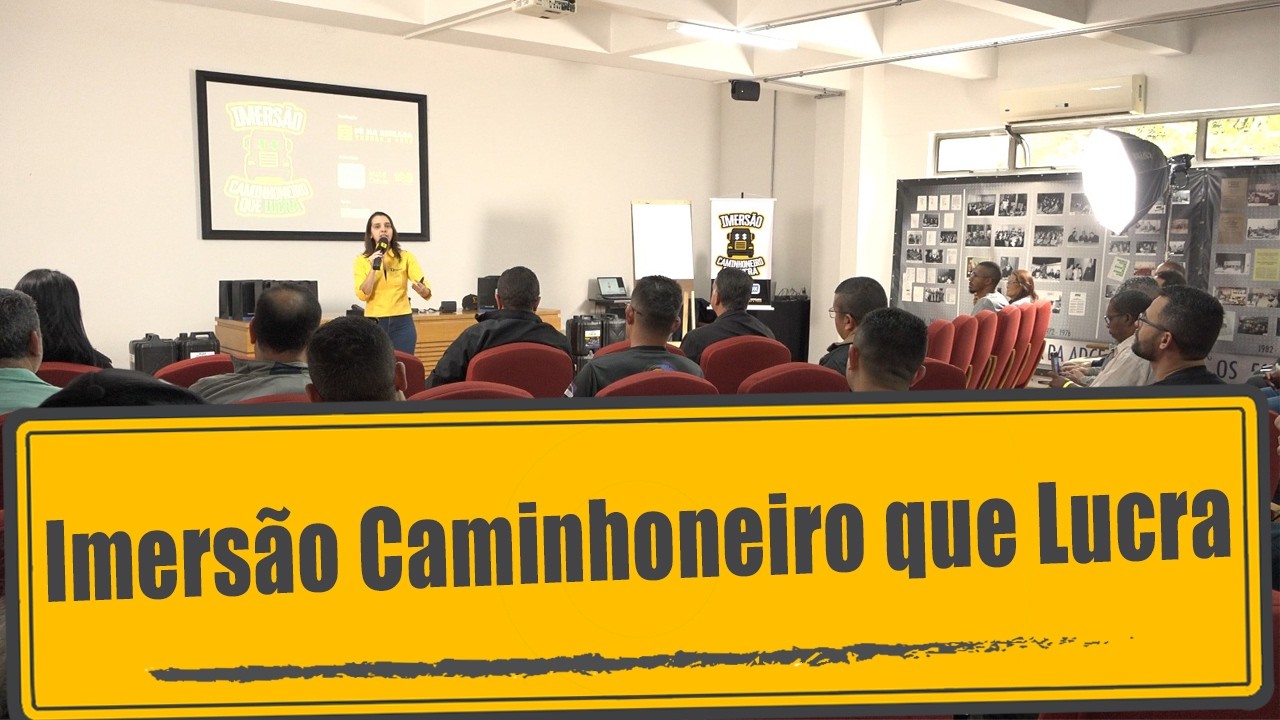 Garanta sua vaga na 2ª edição da Imersão Caminhoneiro que Lucra!