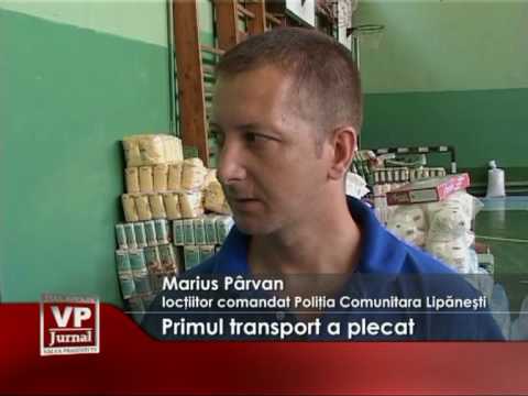 Primul transport a plecat