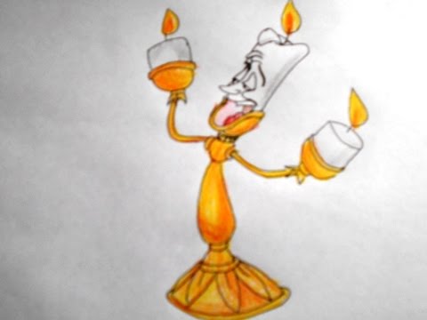 how to draw lumiere