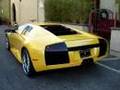 Yellow Lamborghini Murcielago