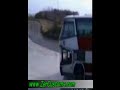 Neoplan Spaceliner on Skidpan