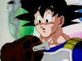 Gohan burns Goku hair Gohan burns Goku hair