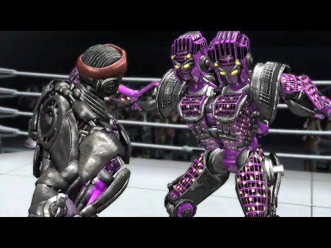 REAL STEEL THE VIDEO GAME - ATOM vs TWIN SITIES (ONE COLOR)