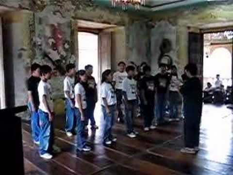 Loboc Childrens Choir performs Latin Song