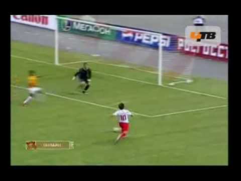 Алания-Спартак 2010 год РПЛ 5-2 (Чистый гол Саенко)
