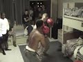 Corpsman and Marine boxing