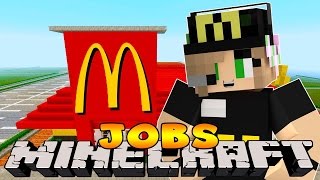 Minecraft Jobs Little Kelly First Day Working In Mcdonalds Minecraftvideos Tv