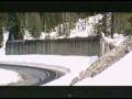 snowboard train jump