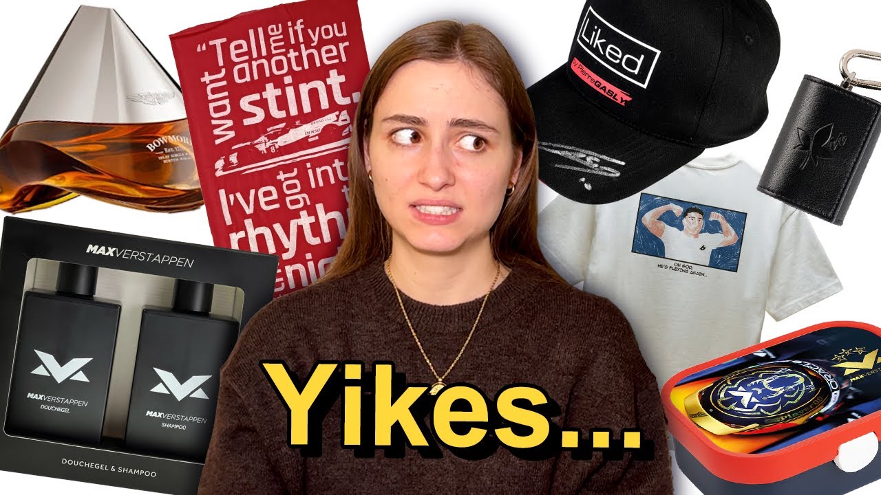 Ranking F1 Drivers by Their Single WEIRDEST Merch Item