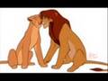 At the beginning with simba and nala