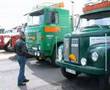 Scania and Volvo oldtimer trucks