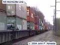 CSX Q191 on NS Morrisville Line